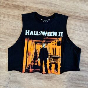 Halloween II Sleeveless Graphic Tee